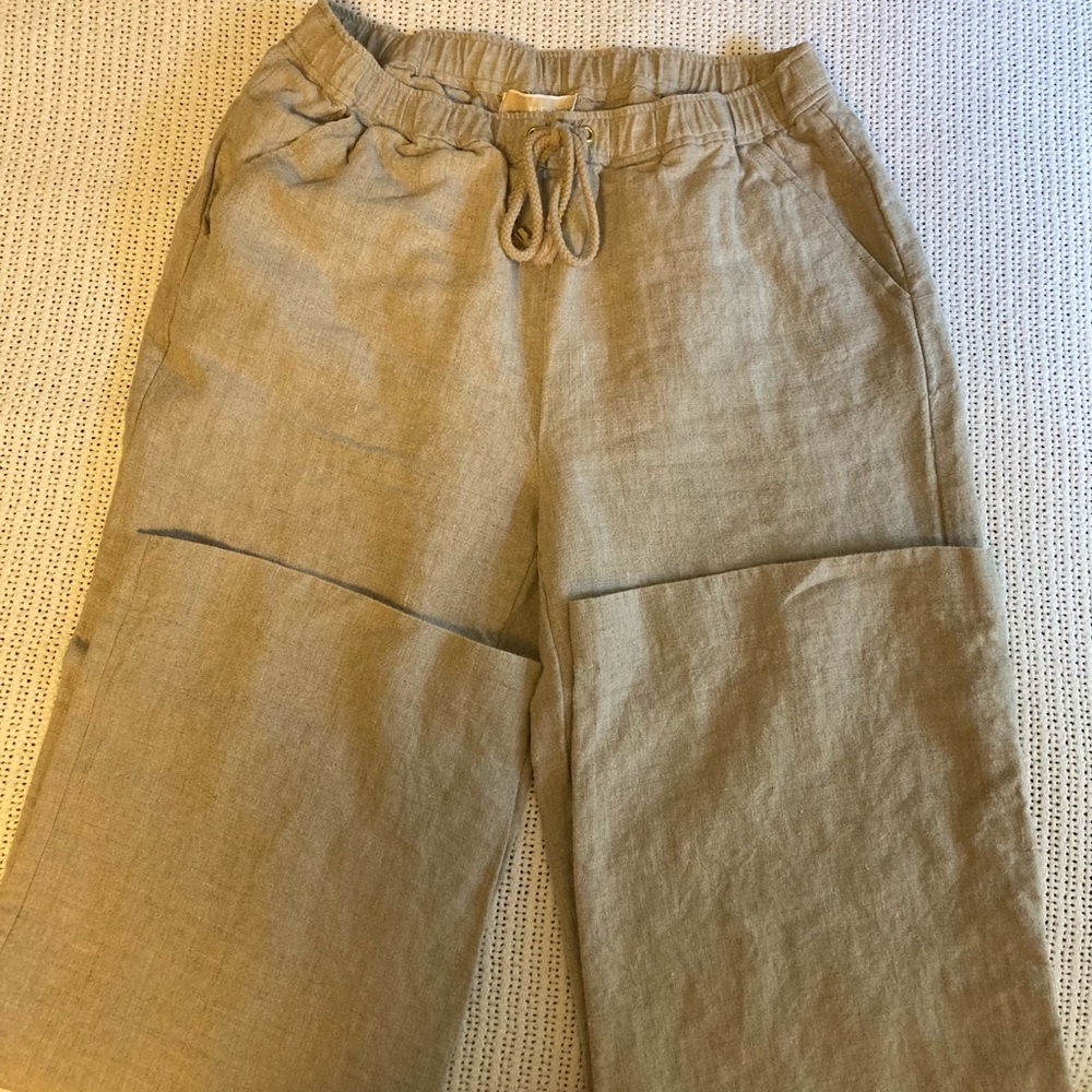 MICHAEL KORS Flax Linen Pants